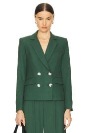 Veronica Beard Kona Dickey Jacket In Forest at Revolve