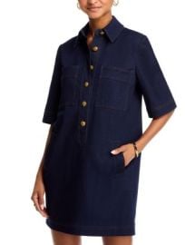 Veronica Beard Koulis Denim Dress Bloomingdales at Bloomingdales