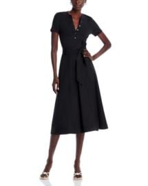 Veronica Beard Kyri Mixed Media Midi Dress Bloomingdales at Bloomingdales