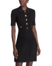 Veronica Beard Lauper Ribbed Knit Dress Bloomingdales at Bloomingdales