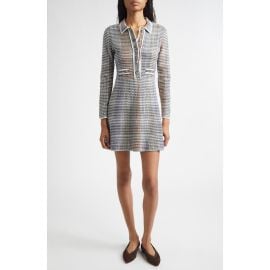 Veronica Beard Lauper Tweed Knit Minidress at Nordstrom