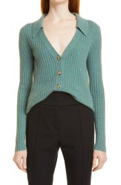 Veronica Beard Lazana Ribbed Cashmere Cardigan at Nordstrom