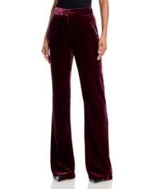 Veronica Beard Lebone Velvet Pants Bloomingdales at Bloomingdales