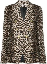 Veronica Beard Leopard Print Blazer - Farfetch at Farfetch