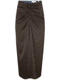 Veronica Beard Limani geometric-pattern Print Skirt - at Farfetch