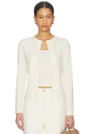 Veronica Beard Lira Cardigan In Ecru at Revolve