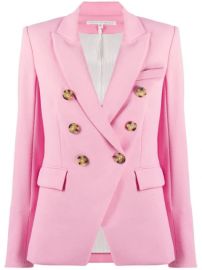 WornOnTV: Cheryl Hines’s pink double breasted blazer on The Kelly ...