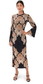 Veronica Beard Lupita Dress Black multi 8 at Shopbop