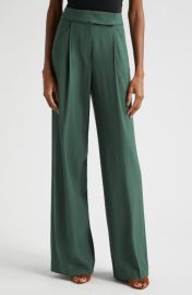 Veronica Beard Marbeau Pleated Wide Leg Pants at Nordstrom