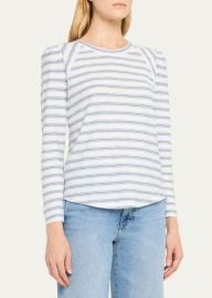 Veronica Beard Mason Baseball Tee - at Bergdorf Goodman