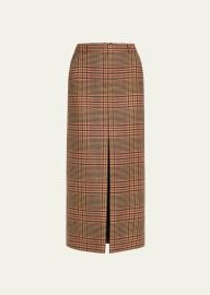 Veronica Beard Maxine Plaid Maxi Skirt - at Bergdorf Goodman