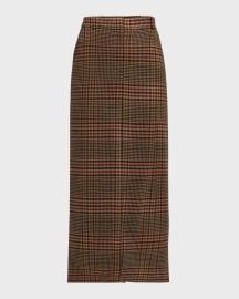 Veronica Beard Maxine Plaid Maxi Skirt at Neiman Marcus