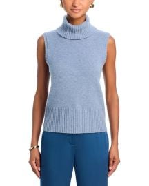 Veronica Beard Mazzy Cashmere Turtleneck Sweater Vest at Bloomingdales