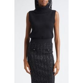 Veronica Beard Mazzy Sleeveless Cashmere Turtleneck Sweater at Nordstrom