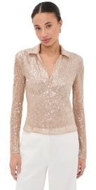Veronica Beard Meryl Top Champagne 14 at Shopbop