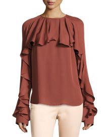 Veronica Beard Mia top at Bergdorf Goodman