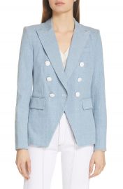 Veronica Beard Miller Denim Dickey Jacket   Nordstrom at Nordstrom