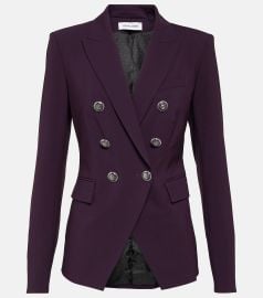 Veronica Beard Miller Dickey Jacket in Dark Aubergine at Mytheresa