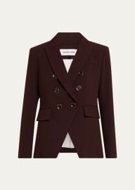 Veronica Beard Miller Dickey Jacket in Dark Currant at Bergdorf Goodman