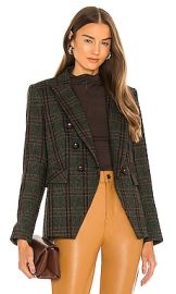 Veronica Beard Miller Dickey Jacket in Forest Multi at Revolve