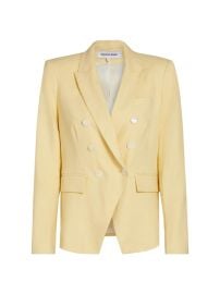 Veronica Beard Miller Dickey Linen-Blend Jacket | Saks Fifth Avenue at Saks Fifth Avenue