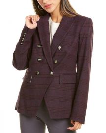 Veronica Beard Miller Dickey Wool-Blend Blazer ndash at Bluefly