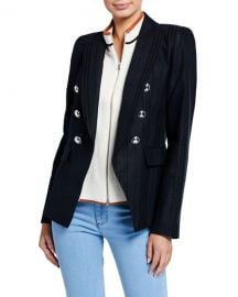 Veronica Beard Miller Striped Dickey Jacket at Neiman Marcus