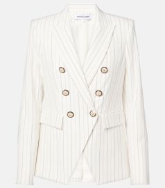 Veronica Beard Miller double breasted blazer at Mytheresa
