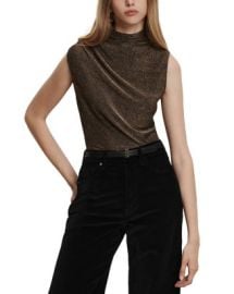 Veronica Beard Mylie Sleeveless Top Bloomingdale39s at Bloomingdales
