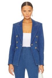 Veronica Beard Naira Denim Dickey Jacket at Revolve