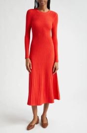 Veronica Beard Nami Knit Midi Dress at Nordstrom