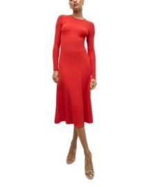 Veronica Beard Nami Knit Midi Dress Bloomingdales at Bloomingdales