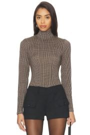 Veronica Beard Nate Top In Dark Acorn Multi at Revolve