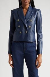 Veronica Beard Nevis Faux Leather Jacket at Nordstrom