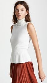 Veronica Beard Noor Cashmere Turtleneck Pullover at Shopbop