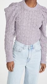 Veronica Beard Novah Crew Neck Sweater at Shopbop