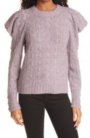 Veronica Beard Novah Puff Sleeve Sweater   Nordstrom at Nordstrom