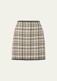 Veronica Beard Ohemia Skirt in Ecru Ochre at Bergdorf Goodman