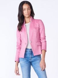 Veronica Beard Orchid Linen Dickey Jacket - Pink Garmentory at Garmentory