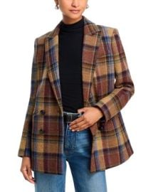 Veronica Beard Oria Dickey Plaid Jacket Bloomingdales at Bloomingdales