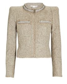 Veronica Beard Orris Crystal-Embellished Tweed Jacket at Intermix