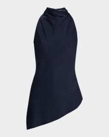 Veronica Beard Radford Asymmetric Tunic Top at Neiman Marcus