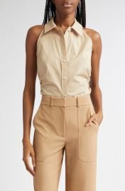 Veronica Beard Regina Sleeveless Shirt at Nordstrom