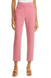 Veronica Beard Renzo Crop Pants in Rose Wine Size 16 at Nordstrom