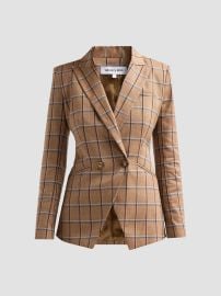 Veronica Beard Rickie Plaid Dickey Jacket at Saks Fifth Avenue