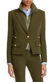 Veronica Beard Roya Crop Dickey Jacket at Nordstrom