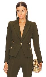 Veronica Beard Roya Dickey Jacket In Isle Army at Revolve