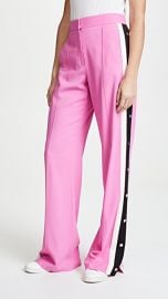 Veronica beard pink hot sale track pants