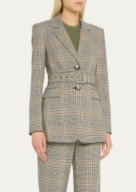 Veronica Beard Ryanne Belted Dickey Jacket - at Bergdorf Goodman