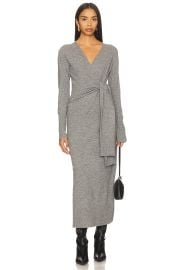 Veronica Beard Salomez Knit Dress In Medium Heather Grey at Revolve
